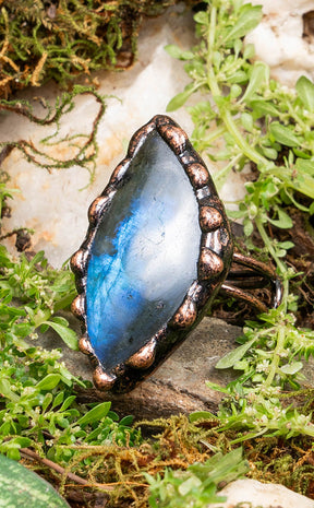 Metamorphosis Labradorite Ring