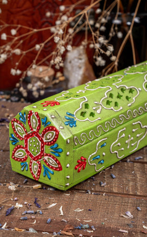 Midsummer | Hand Painted Wooden Incense Box