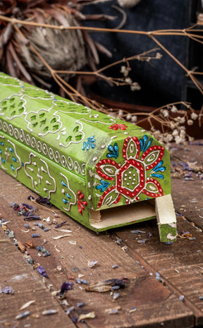 Midsummer | Hand Painted Wooden Incense Box