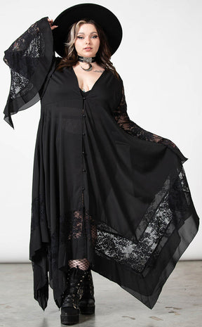 Misty Night Maxi Dress-Killstar-Tragic Beautiful