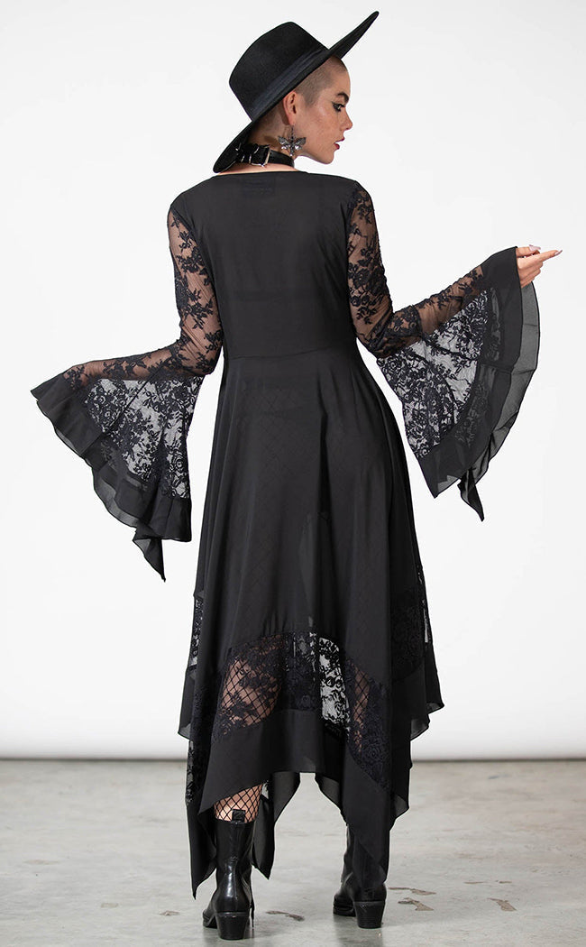 Misty Night Maxi Dress-Killstar-Tragic Beautiful