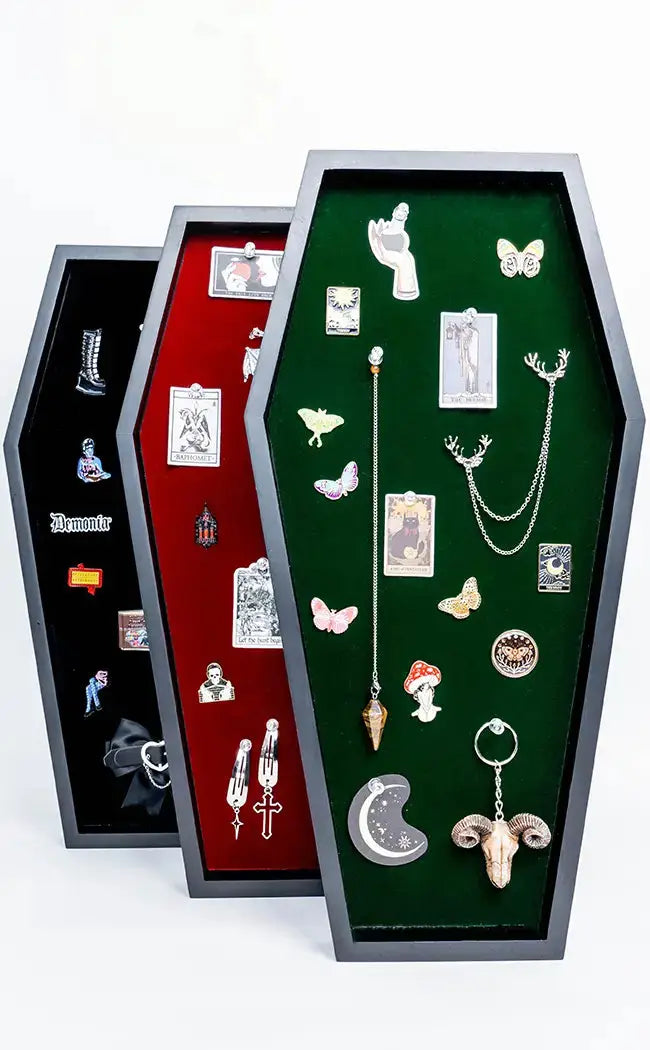 Monument Coffin Pin Boards-The Haunted Mansion-Tragic Beautiful