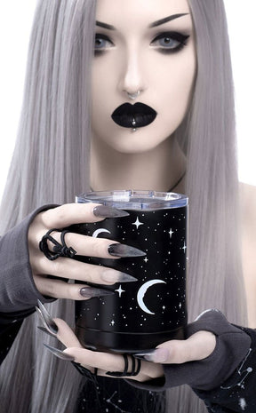 Moonlight Tumbler Mug 280ml-Rogue & Wolf-Tragic Beautiful