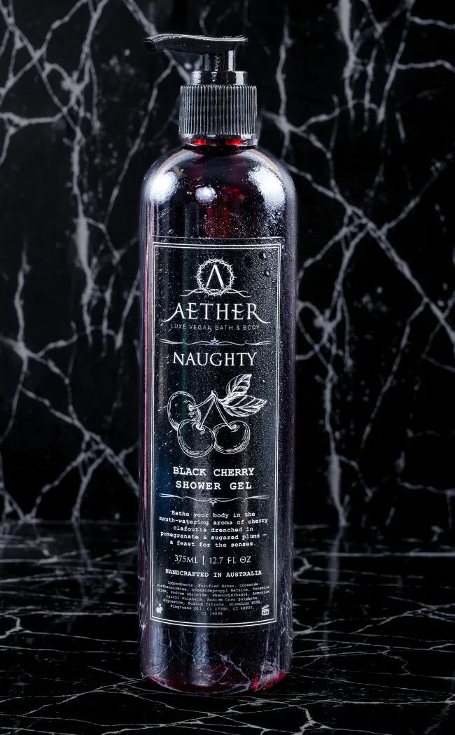 Naughty Black Cherry Shower Gel