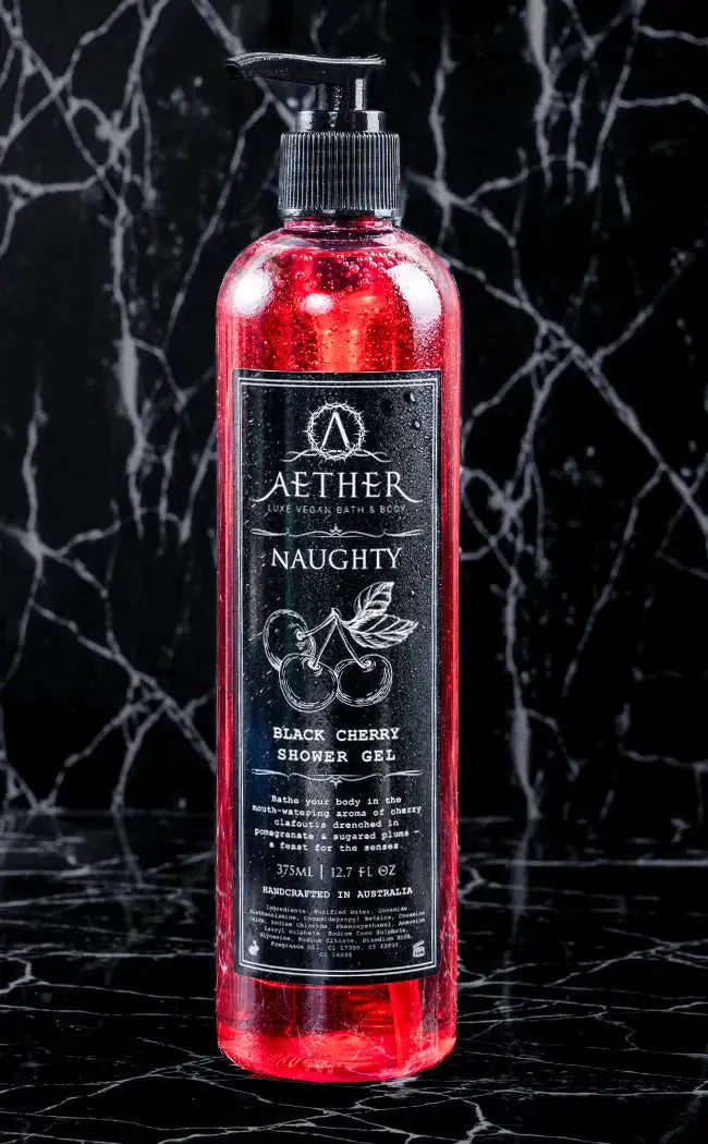 Naughty Black Cherry Shower Gel