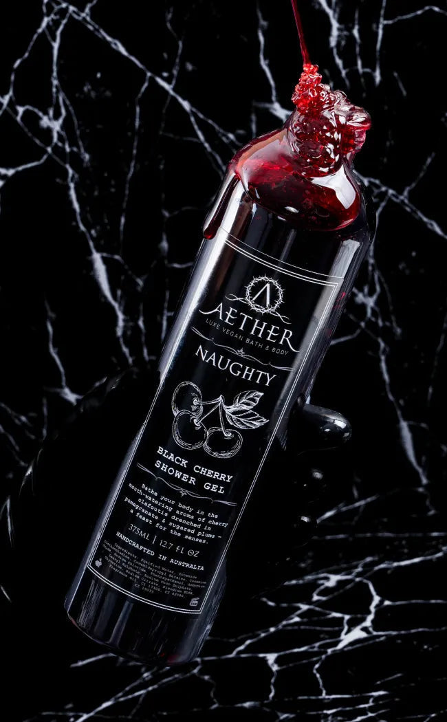 Naughty Black Cherry Shower Gel