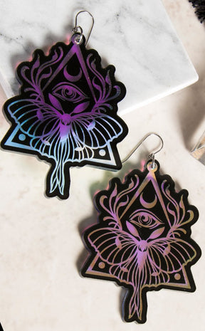 Obsidian Transformation Earrings-Drop Dead Gorgeous-Tragic Beautiful