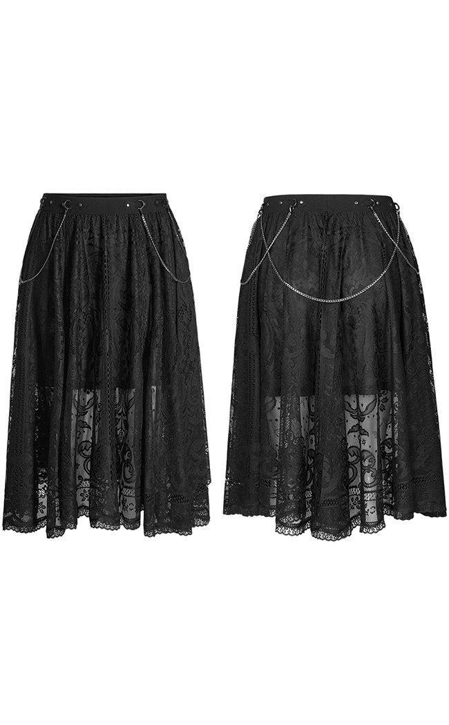 Oleanna Lace Skirt | Plus Size-Punk Rave-Tragic Beautiful