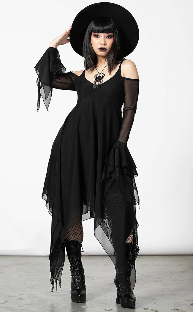 Omen Crush Dress-Killstar-Tragic Beautiful