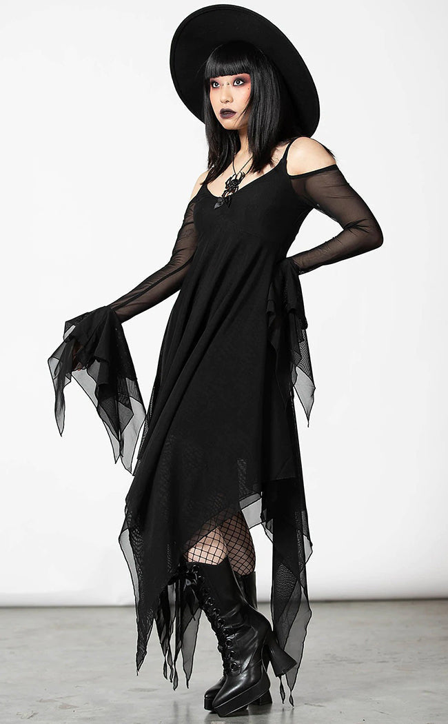 Omen Crush Dress-Killstar-Tragic Beautiful