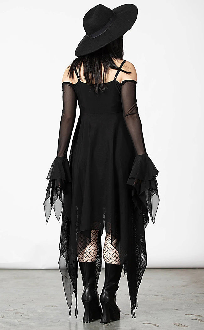 Omen Crush Dress-Killstar-Tragic Beautiful