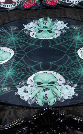 Oogie Boogie Tablecloth | Round-Rose Demon-Tragic Beautiful