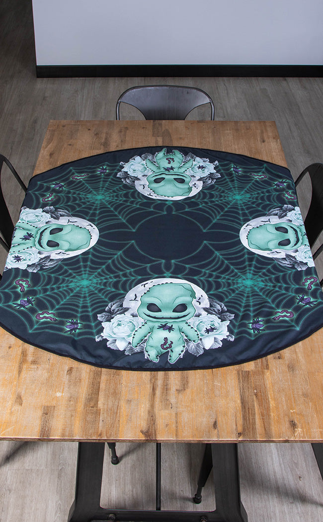 Oogie Boogie Tablecloth | Round-Rose Demon-Tragic Beautiful