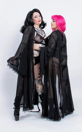 Ophidia Robe-Hexxxed Intimates-Tragic Beautiful