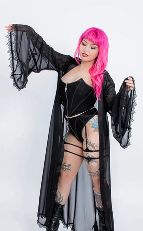 Ophidia Robe-Hexxxed Intimates-Tragic Beautiful