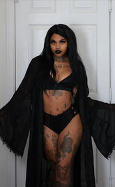 Ophidia Robe-Hexxxed Intimates-Tragic Beautiful