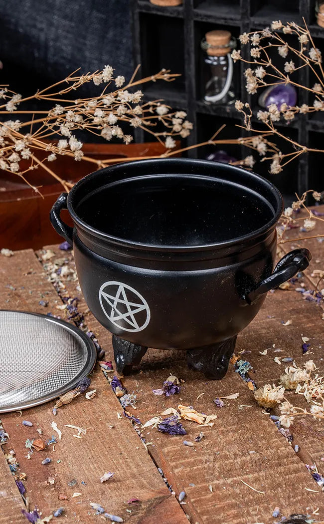 Pentagram Cauldron with Screen