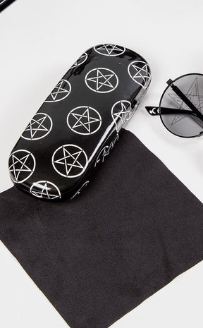 Pentagram Glasses Case-Gothic Gifts-Tragic Beautiful