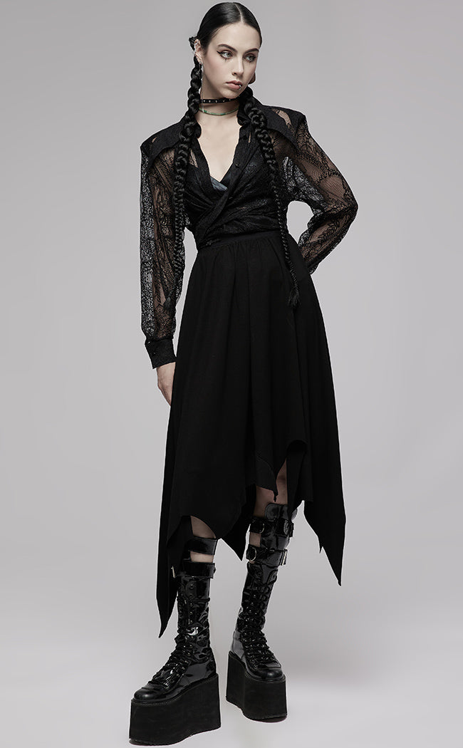 Perdita Lace Overshirt-Punk Rave-Tragic Beautiful