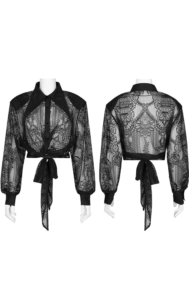 Perdita Lace Overshirt-Punk Rave-Tragic Beautiful