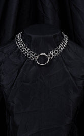 Plus Size Chainmail Choker Necklace