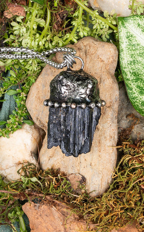 Protection Spell Black Tourmaline Necklace