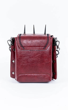 Reliquary Spiked Handbag | Red