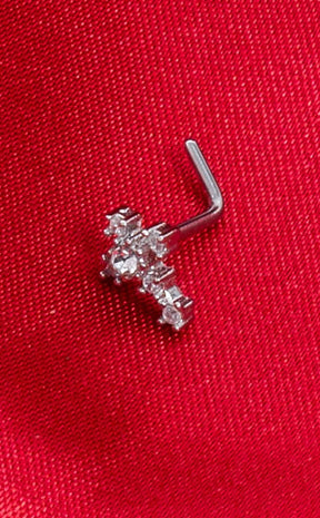 Requilary Nose Stud [Clear]