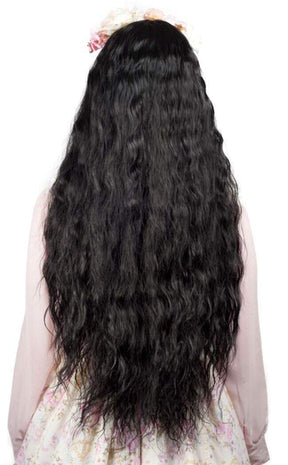 Rhapsody Moondancer Long Wavy Black Wig-Rockstar Wigs-Tragic Beautiful