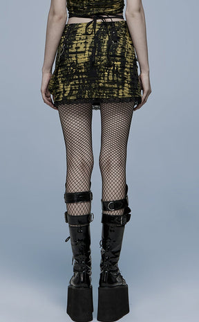 Risen Mini Skirt-Punk Rave-Tragic Beautiful