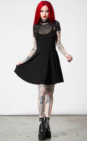 Rotten Luck Skater Dress-Killstar-Tragic Beautiful