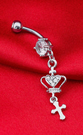 Royalty Crown Belly Ring