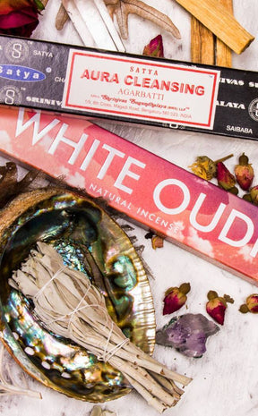 Satya Aura Cleansing Incense-Incense-Tragic Beautiful