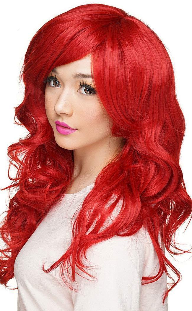 Sea Siren Crimson Wig-Rockstar Wigs-Tragic Beautiful