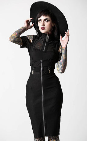 Sedusa Midi Dress-Killstar-Tragic Beautiful