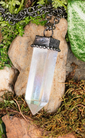 Seraphina Angel Aura Crystal Necklace