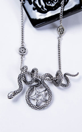 Serpent Necklace-Killstar-Tragic Beautiful