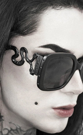 Serpent Sunglasses | Black-Killstar-Tragic Beautiful