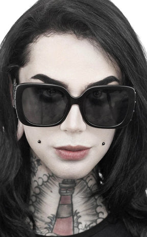 Serpent Sunglasses | Black-Killstar-Tragic Beautiful