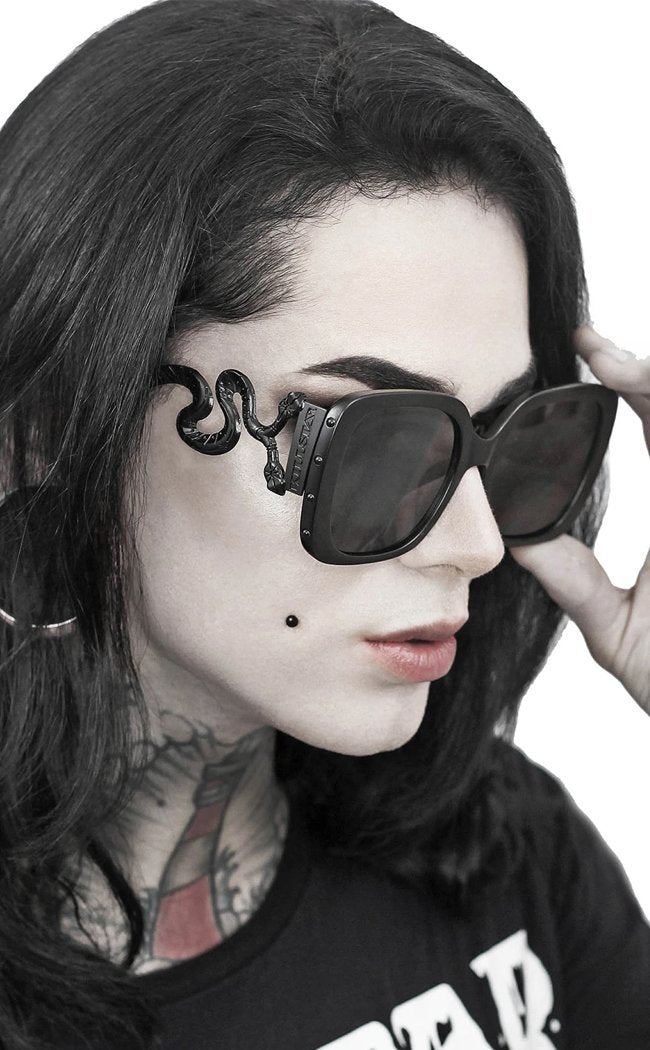 Serpent Sunglasses | Black-Killstar-Tragic Beautiful