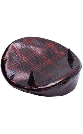 She Devil Tartan Beret-Punk Rave-Tragic Beautiful