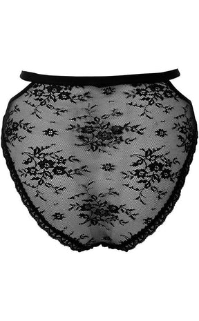 Sheer Evil Panty | Black-Killstar-Tragic Beautiful