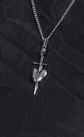 Shot Through The Heart Necklace