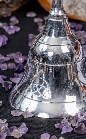 Silver Ritual Bell | Triquetra