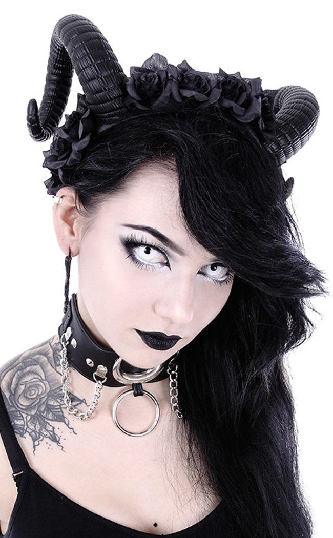 Sinister & Roses Headband-Restyle-Tragic Beautiful