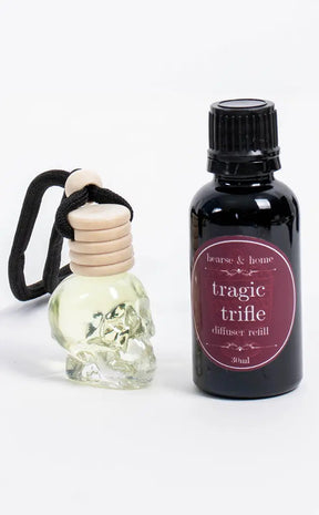 Skull Car Diffuser & Refill | Tragic Trifle-Hearse & Home-Tragic Beautiful