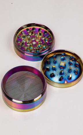 Smokezilla Iridescent Aluminium Grinder-420-Tragic Beautiful