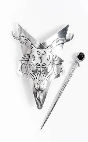 Speak Of The Devil Hair Pin-Gothic Jewellery-Tragic Beautiful