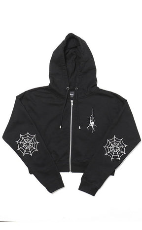 Spinnerette Zip Hoodie-Mary Wyatt-Tragic Beautiful