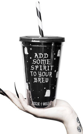 Spirit Tumbler-Rogue & Wolf-Tragic Beautiful